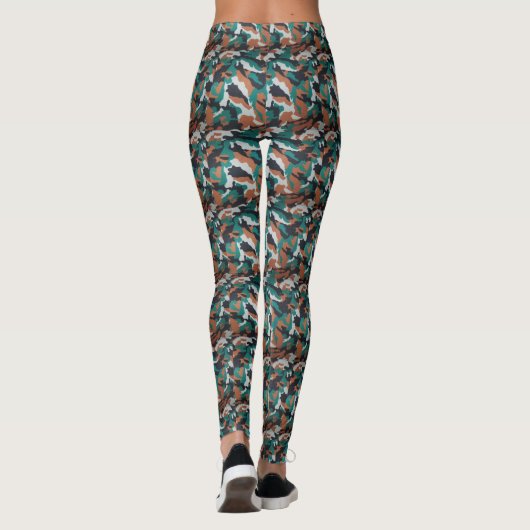 leger leggings (Achterkant)