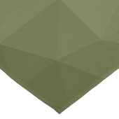Leger lichtgroene verloop geometrische mesh patroo korte tafelloper (Hoek)