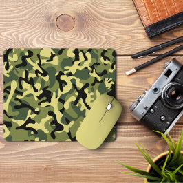 Leger Lime Green Forest Camo | Camo Forest Mousepa Muismat