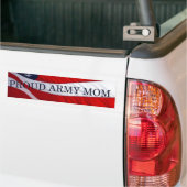 Leger Mam American Flag Bumpersticker (Op Truck)