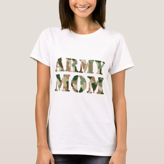 Leger Mam Camo T-shirt (Voorkant)