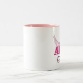 Leger Mam Wings Tweekleurige Koffiemok (Center)