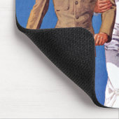 Leger, marine en mariniers muismat (Hoek)