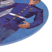 Leger, marine en mariniers snijplank (Hoek)