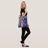 Leger, marine en mariniers tote bag (Op model)