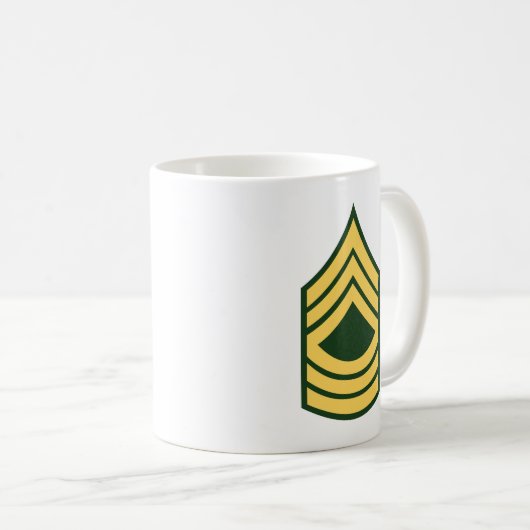 Leger - Master Sergeant E-8 (MSG) Koffiemok (Voorkant rechts)