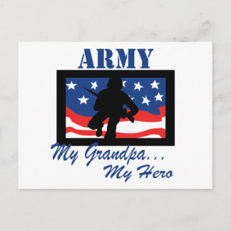 Leger Mijn opa Mijn Hero Briefkaart