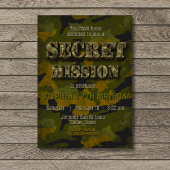 leger - militair - soldaat - jongen verjaardag kaart