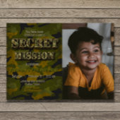 Leger - Militair - Soldaat - Jongen Verjaardag w / Kaart