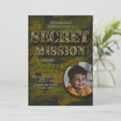 Leger - Militair - Soldier Boy Verjaardag Kaart (Staand voorkant)