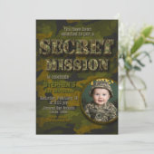 Leger - Militair - Soldier Boy Verjaardag Kaart (Staand voorkant)