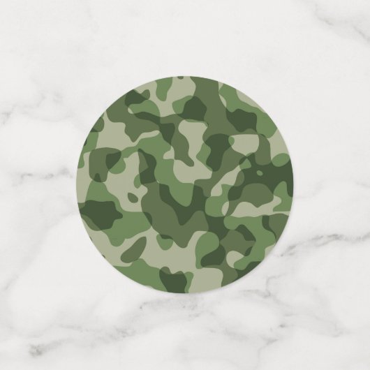 Leger Militair Verjaardagsfeest Confetti (Kleine voorkant)