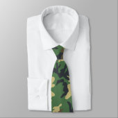 Leger Militaire Camo Camouflage Print Strijdkracht Stropdas (Gebonden)