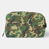 Leger Militaire Camouflage Camo Print Toilettasje (Achterkant)