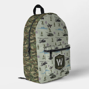 Leger Militaire Camouflage Groen Camo Patroon Bedrukte Rugzak