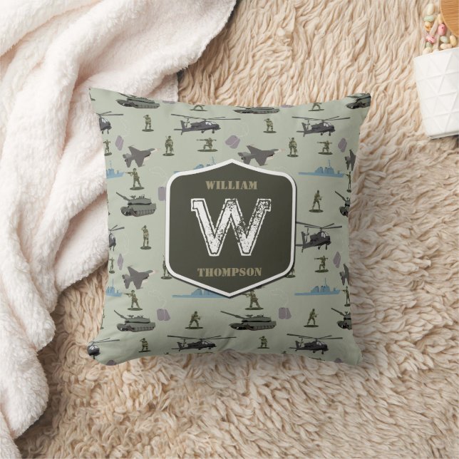 Leger Militaire Camouflage Groen Camo Patroon Kussen (Deken)