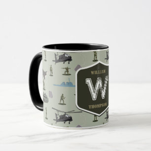 Leger Militaire Camouflage Groen Camo Patroon Mok