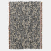Leger militaire camouflage khaki groen deken (Voorkant Verticaal)