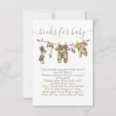 Leger Militaire waslijn Boeken voor Baby behuizing Kaart (Voorkant)