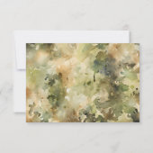 Leger Militaire waslijn Luier Raffle kaart (Achterkant)