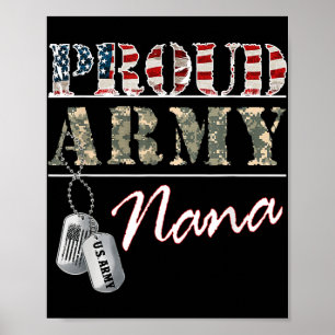 Leger Nana Amerikaans Veteraan Poster