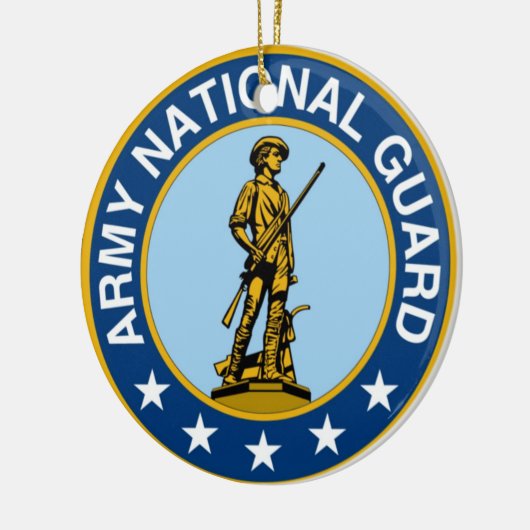 Leger_Nationaal_Garde_logo Keramisch Ornament (Links)