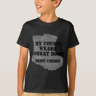 Leger Neef Combat Boots T-shirt
