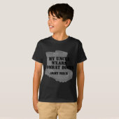 Leger niece oom Combat Boots T-shirt (Voorkant volledig)