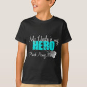Leger Niece oom Hero T-shirt (Voorkant)
