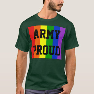 Leger Proud Gay Rainbow Dark T-Shirt