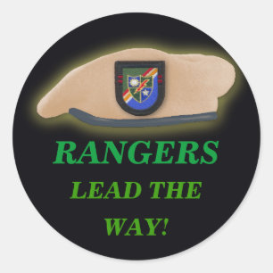 leger rangers zoon dierenartsen scrapbooking irak ronde sticker