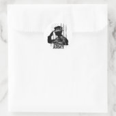 Leger Ronde Sticker (Tas)