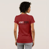 Leger Rood Vrijdag Shirt (Achterkant volledig)