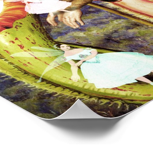 Leger, schild van feeën poster (Hoek)