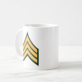 Leger - Sergeant E-5 (SGT) Koffiemok (Voorkant links)
