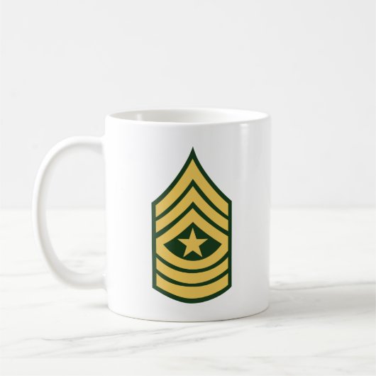 Leger - Sergeant Major E-9 (SGM) Koffiemok (Links)