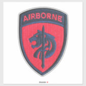 Leger SOCAFRICA Special Ops Veterans Contour Stick Sticker (Vel)