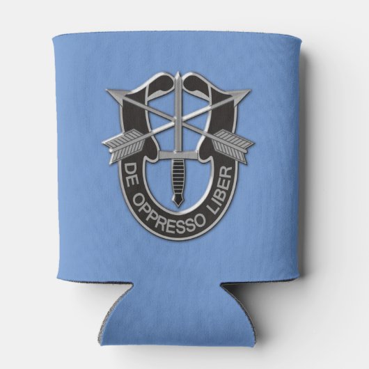 Leger Special Forces Groep Groene Baretten SFGA SF Blikjeskoeler (Achterkant)