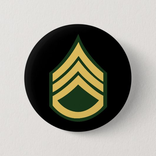 Leger - Staf Sergeant E-6 (SSG) Ronde Button 5,7 Cm (Voorkant)