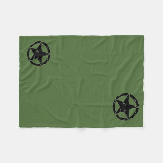  leger Star Blanket Fleece Deken (Voorkant (Horizontaal))