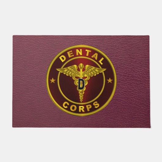 Leger tandheelkundig korps deurmat (Voorkant)