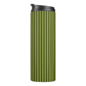Leger thema gestreept patroon thermosbeker (Geroteerd rechts)