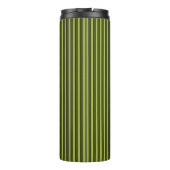 Leger thema Striped Pattern Thermosbeker (Achterkant)