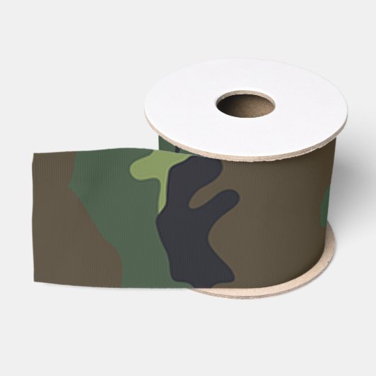 Leger thema Verjaardagsfeestje Grosgrain Lint (Spoel)