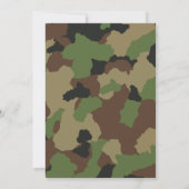 Leger Uitnodiging - 7e verjaardag Uitnodiging (Achterkant)