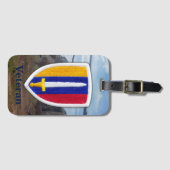 Leger USARV Vietnam Nam War Vets Patch Bagagelabel (Voorkant (horizontaal))