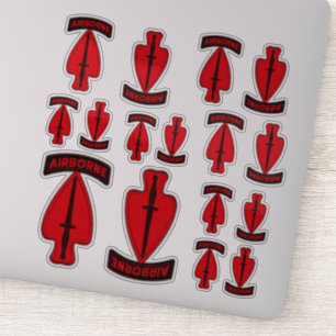 Leger USASOC Special Ops Veterans Sticker