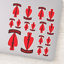 Leger USASOC Special Ops Veterans Sticker
