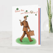  leger vaarwel en succes Kaart (Voorkant)