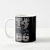 Leger vader vader militaire vaders dag Apache Heli Koffiemok (Links)